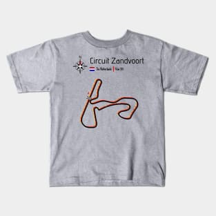 Racetrack - Circuit Zandvoort NL Kids T-Shirt